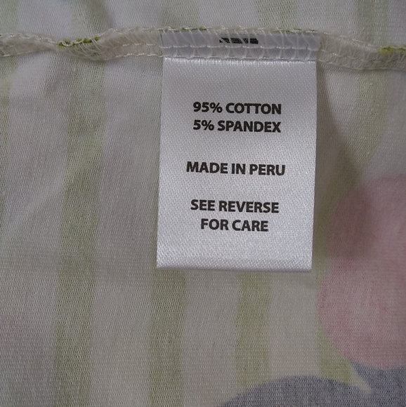 Lisa Originals Sweater Women's M Shrt Slv Pullover Gold Metallic Cotton Blnd EUC - Picture 7 of 8